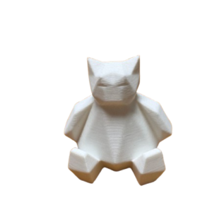 Snorlax Low-Poly Figure