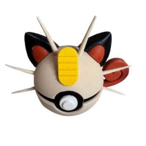 Meowth Custom Pokeball