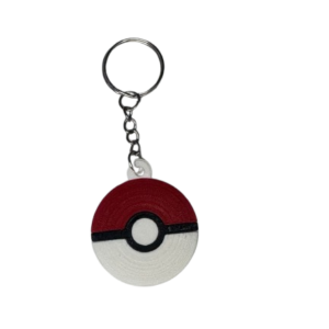 Classic Pokeball Keychain